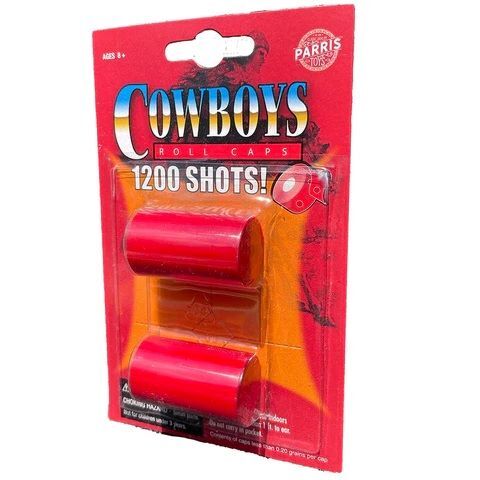 Parris Paper Roll Action Caps, 1200-Shots, 2-Pk