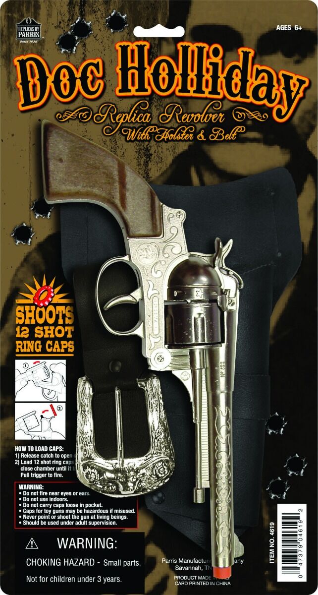 Parris Doc Holiday Holster Set - 4 Yrs. And Above