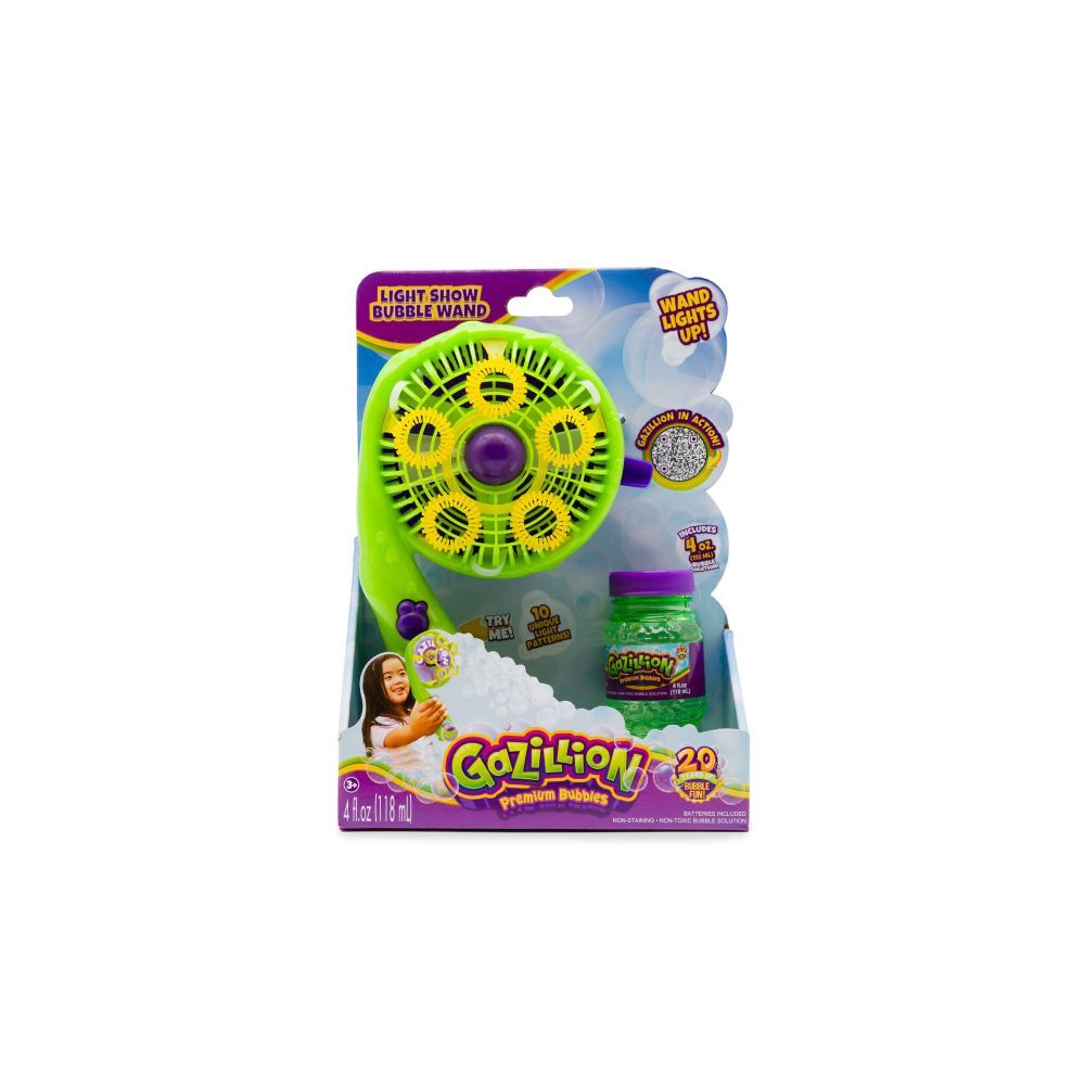 Funrise Gazillion Bubbles Light Show Bubble Wand