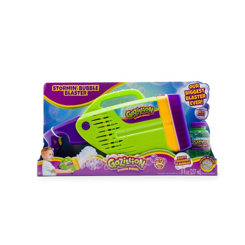 Funrise Gazillion Bubbles Stormin’ Bubble Blaster