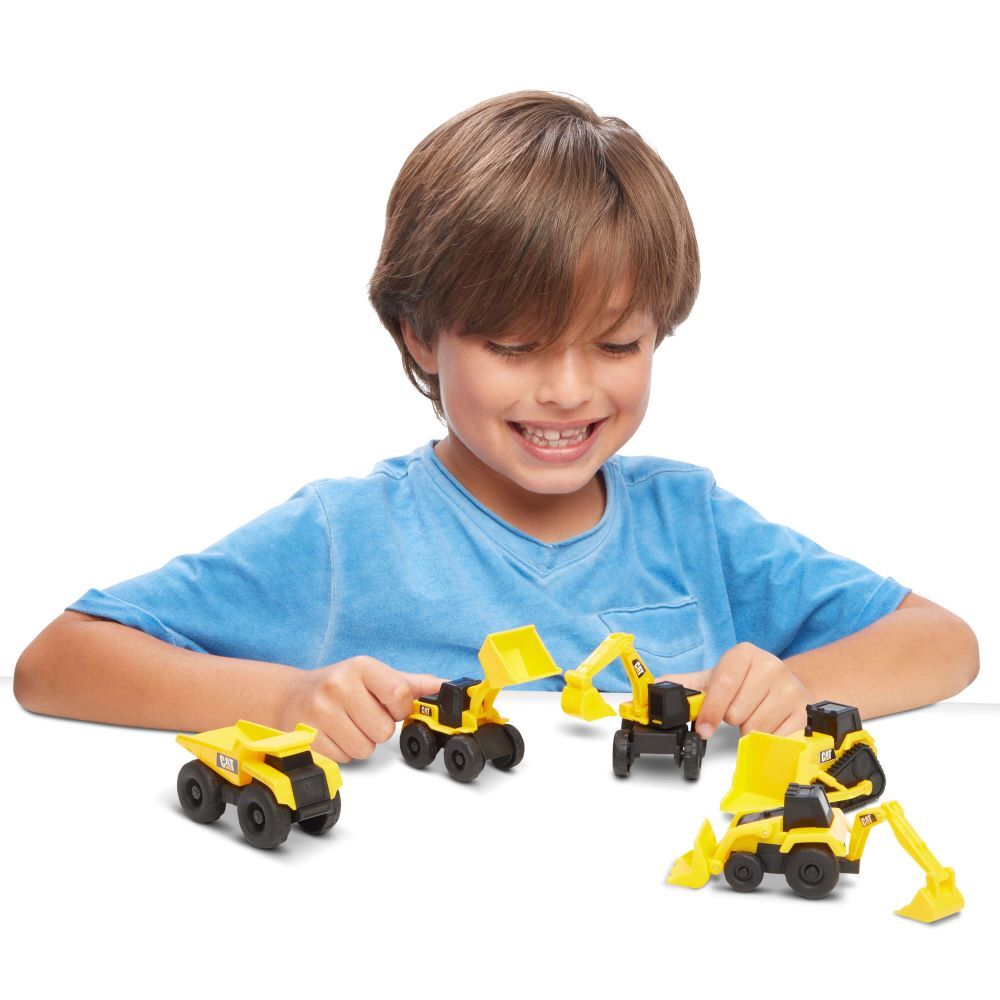 Funrise CAT Little Machines Construction Toys, 5-Pk