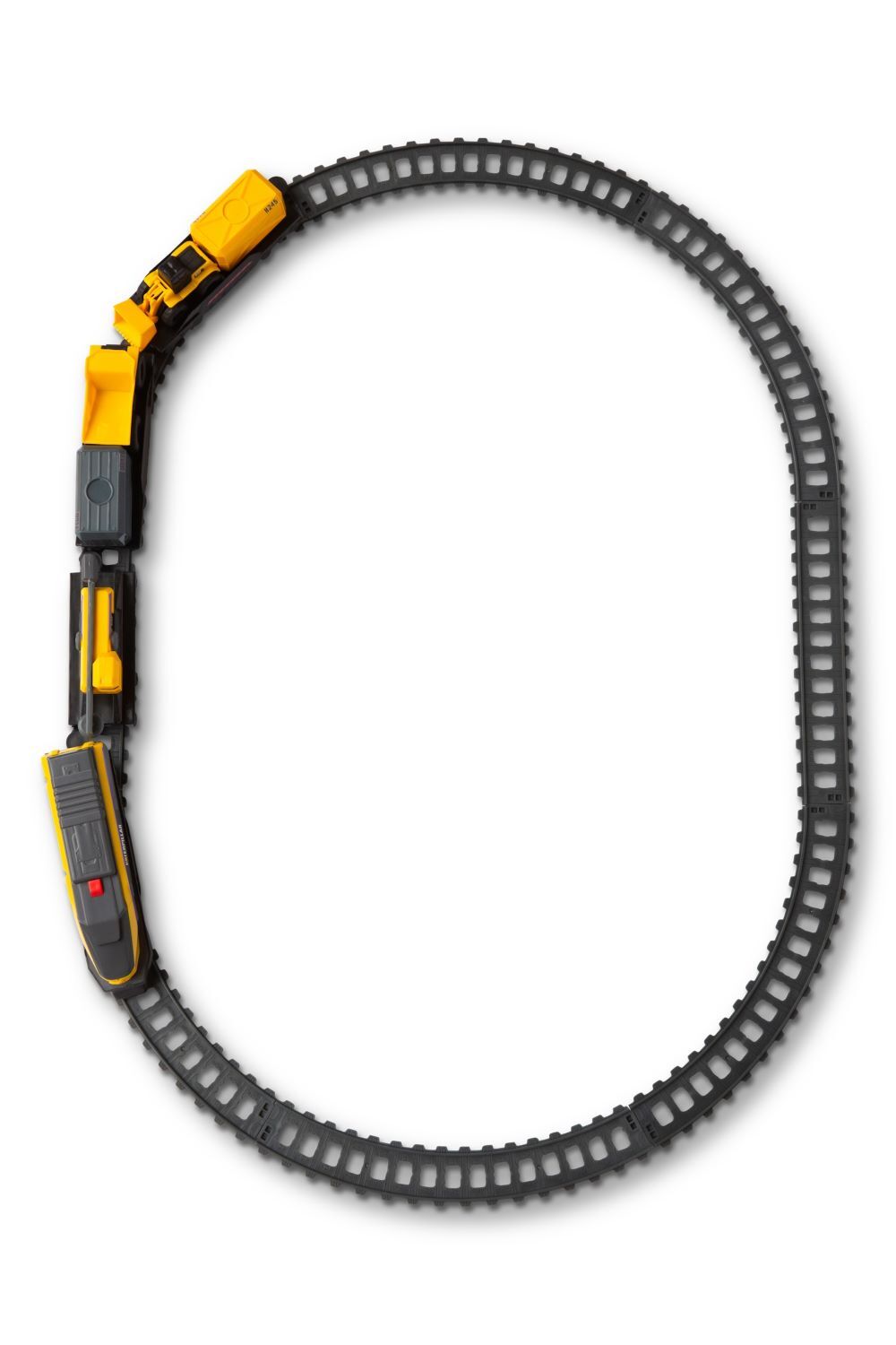 Funrise Cat Little Machines Power Tracks Train Toy Set