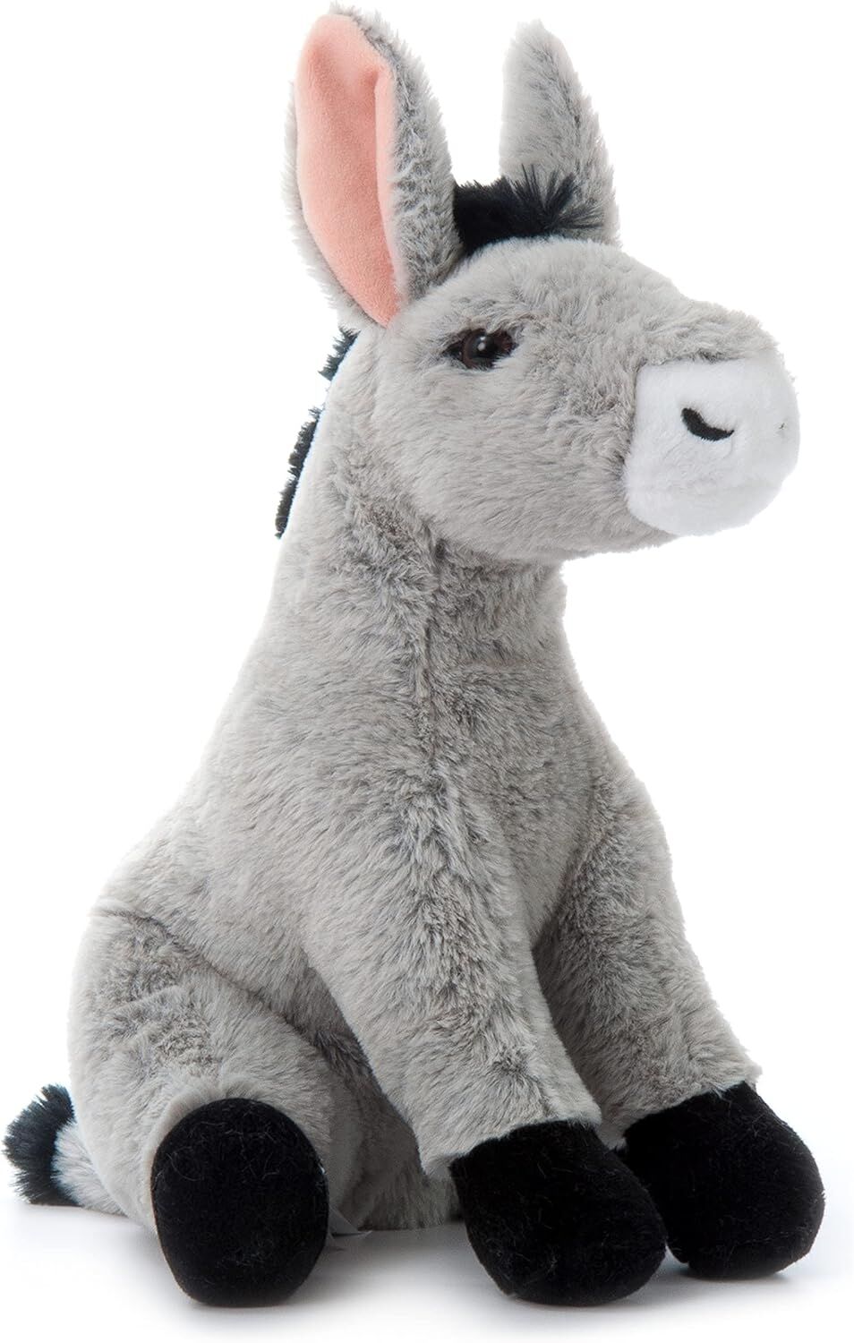 The Petting Zoo Wild Onez Donkey Stuffed Animal, 12-In