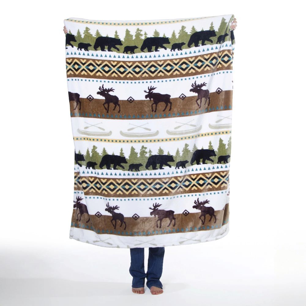 Carstens Inc. Hidden Lake Travel Blanket