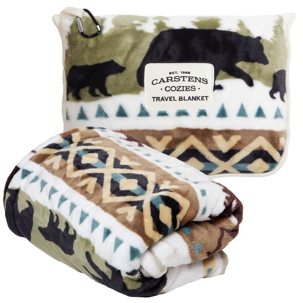 Carstens Inc. Hidden Lake Travel Blanket