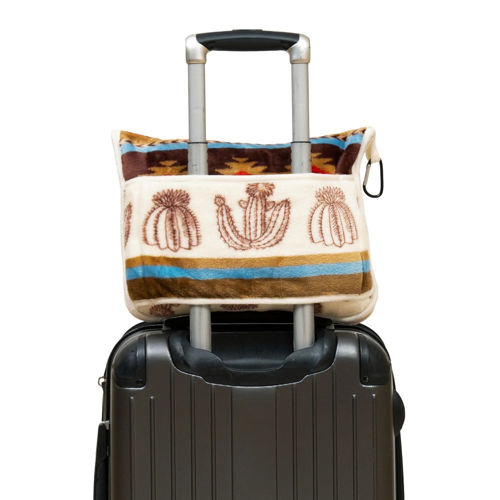 Carstens Inc. Cactus Stripe Travel Blanket