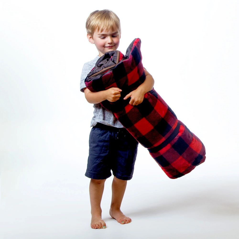 Carstens Inc. Red Lumberjack Slumber Bag