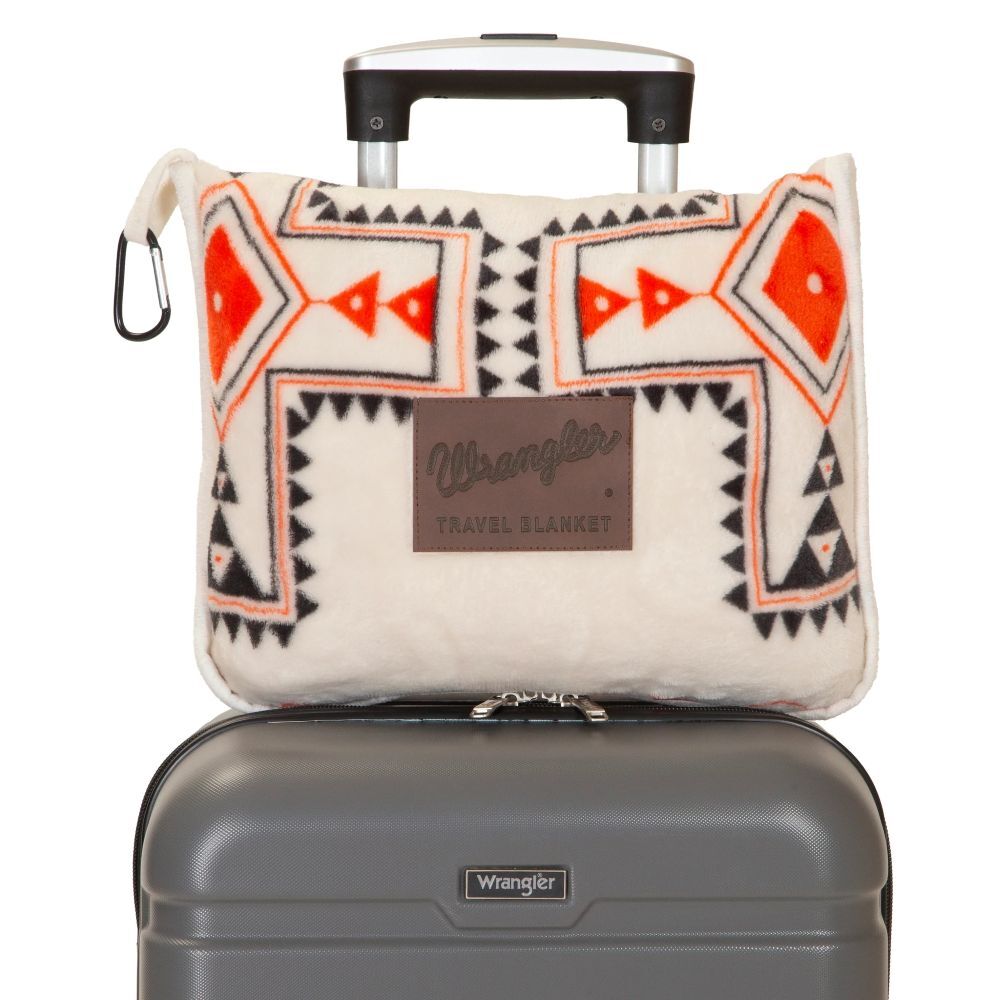 Carstens Inc. Wrangler Santa Fe Sun Travel Blanket