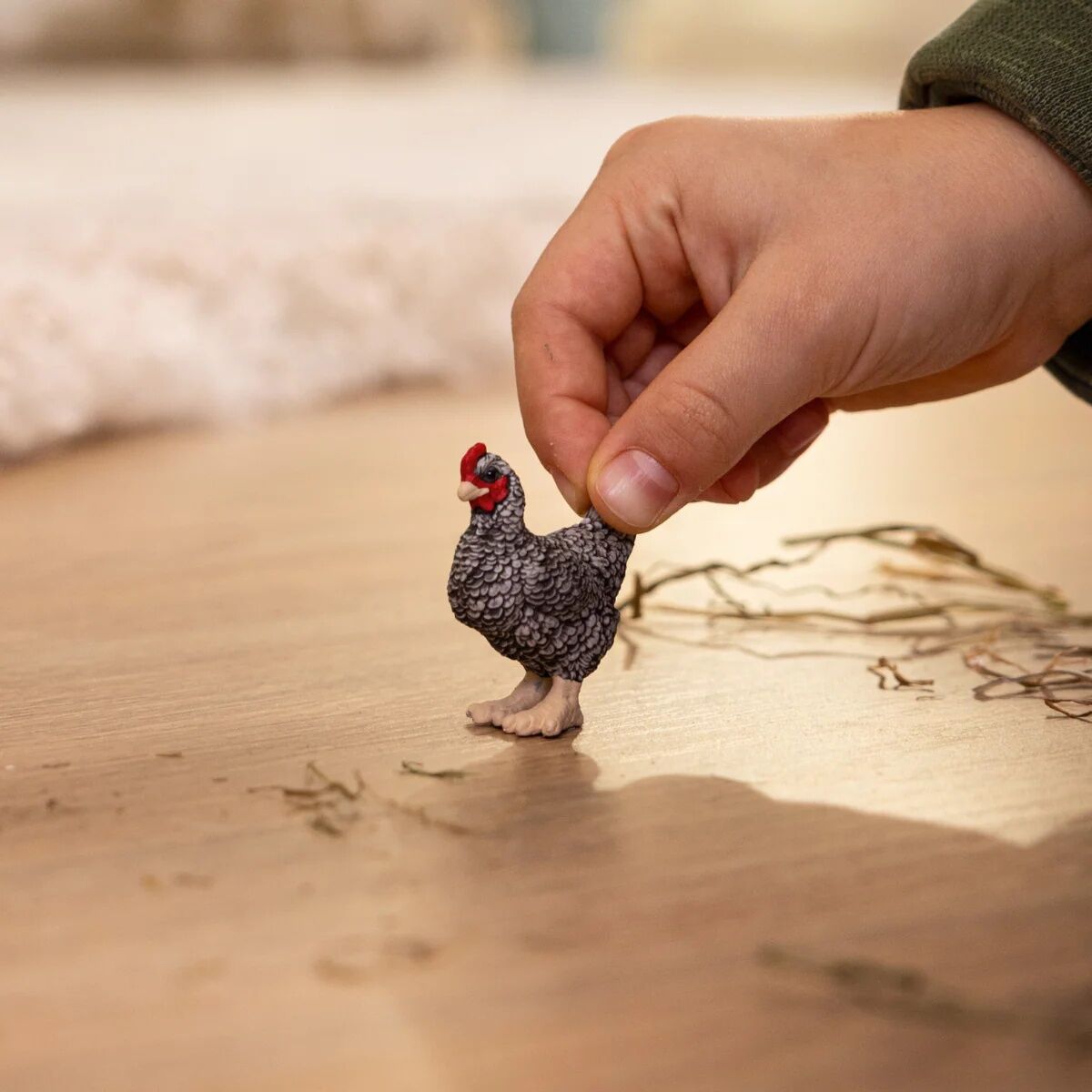 Schleich Plymouth Rock Chicken Toy