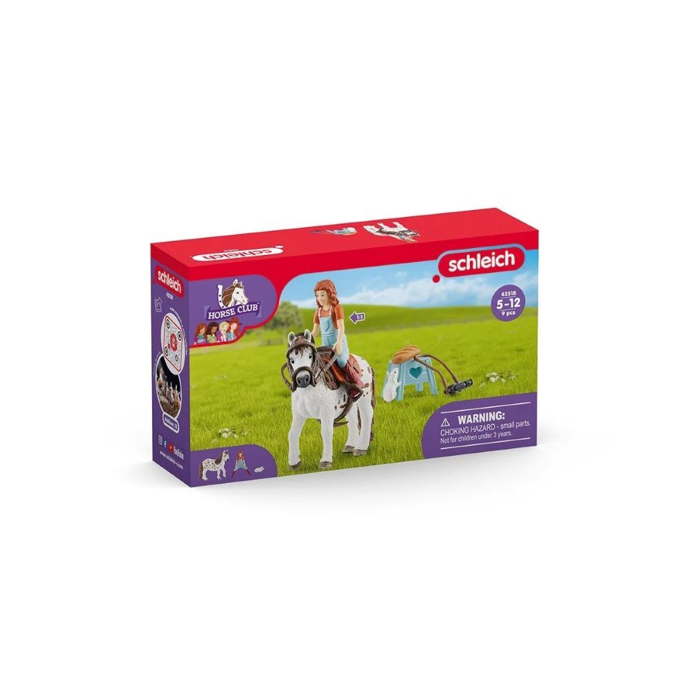 Schleich Horse Club Mia & Spotty Toy Set