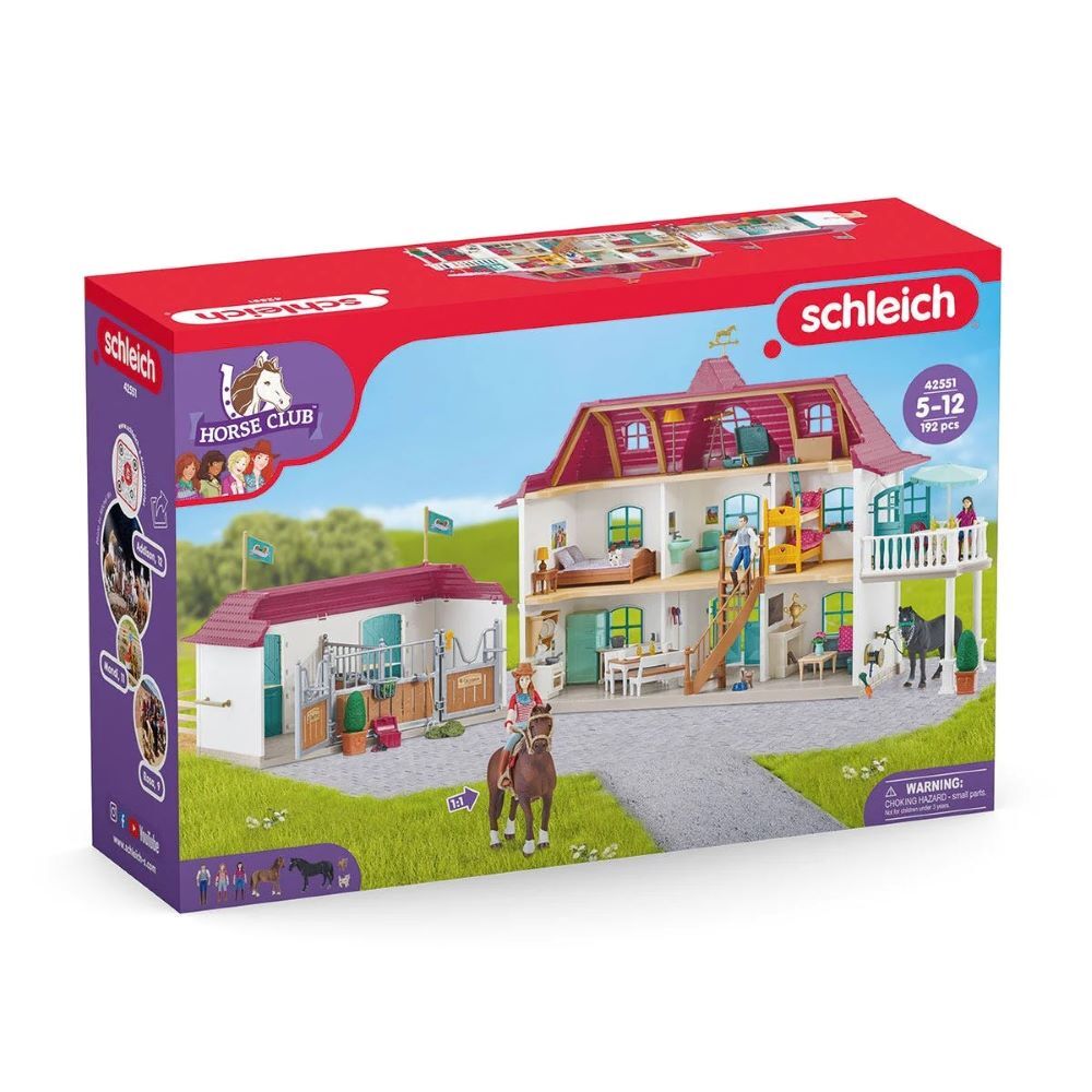 Schleich Lakeside Country House and Stable Toy Set
