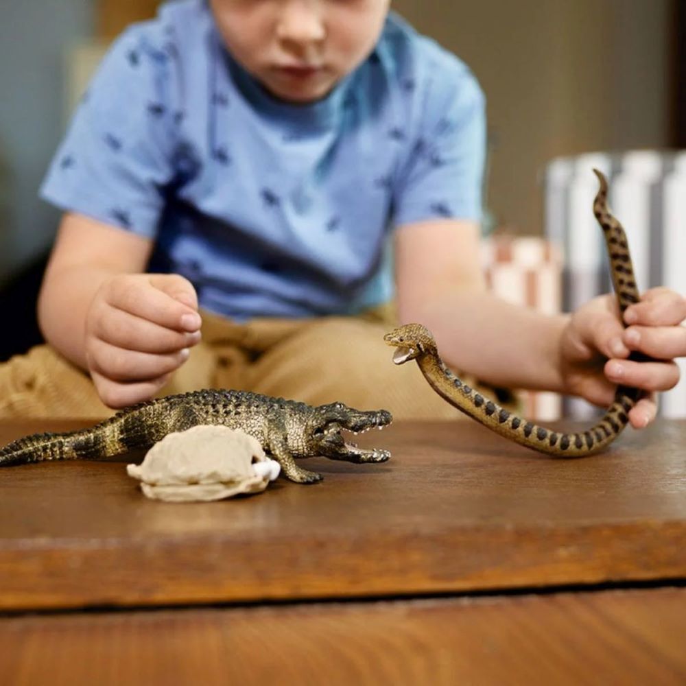 Schleich Danger in the Swamp Toy Set