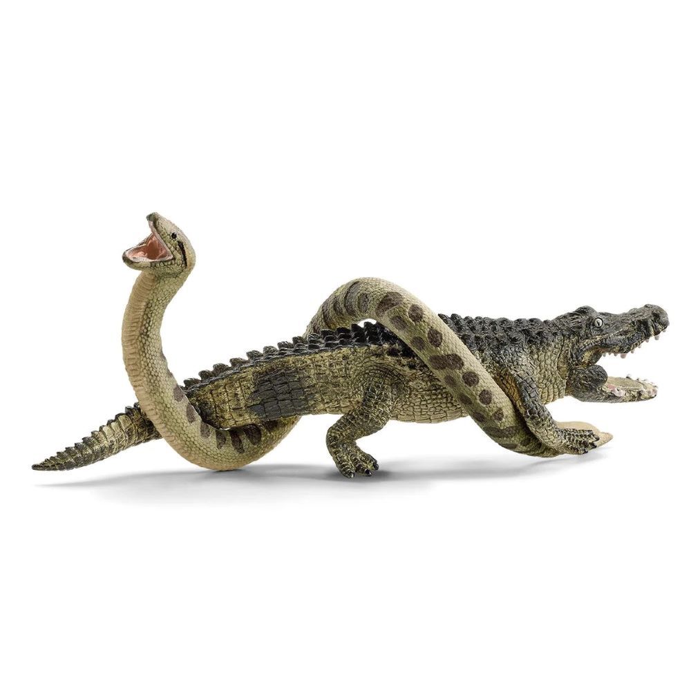 Schleich Danger in the Swamp Toy Set
