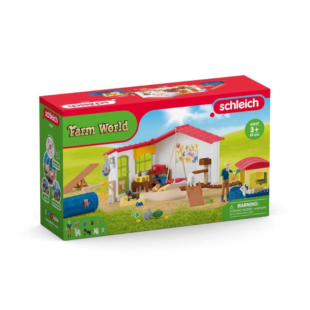 Schleich Pet Hotel Toy Set