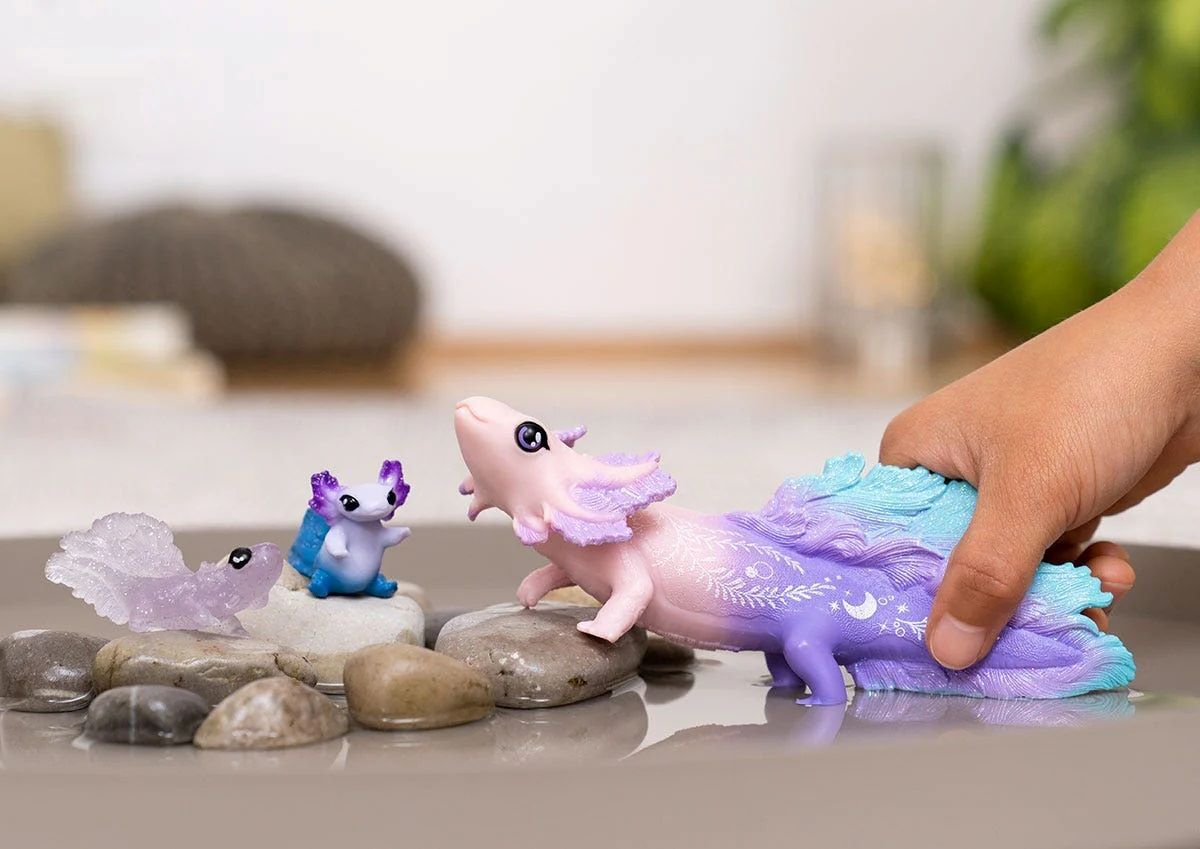 Schleich Axolotl Discovery Toy Set