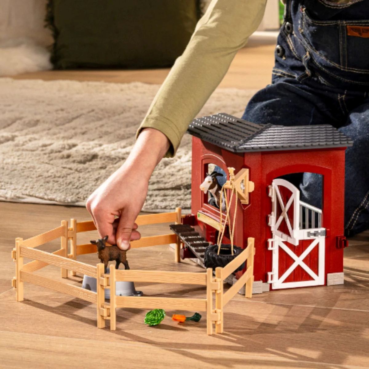 Schleich Goat Stable