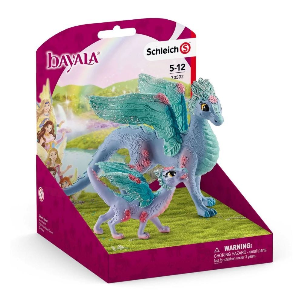 Schleich Blossom Dragon Mother and Child Toy
