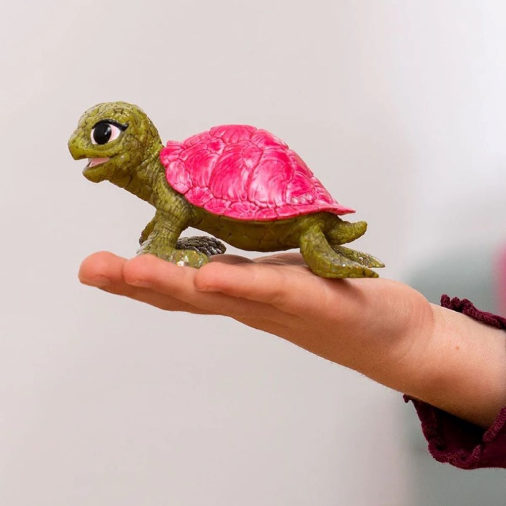 Schleich Pink Sapphire Turtle Toy