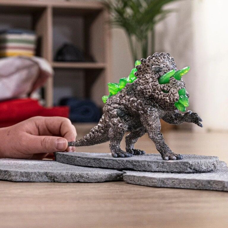 Schleich Stone Triceratops Toy
