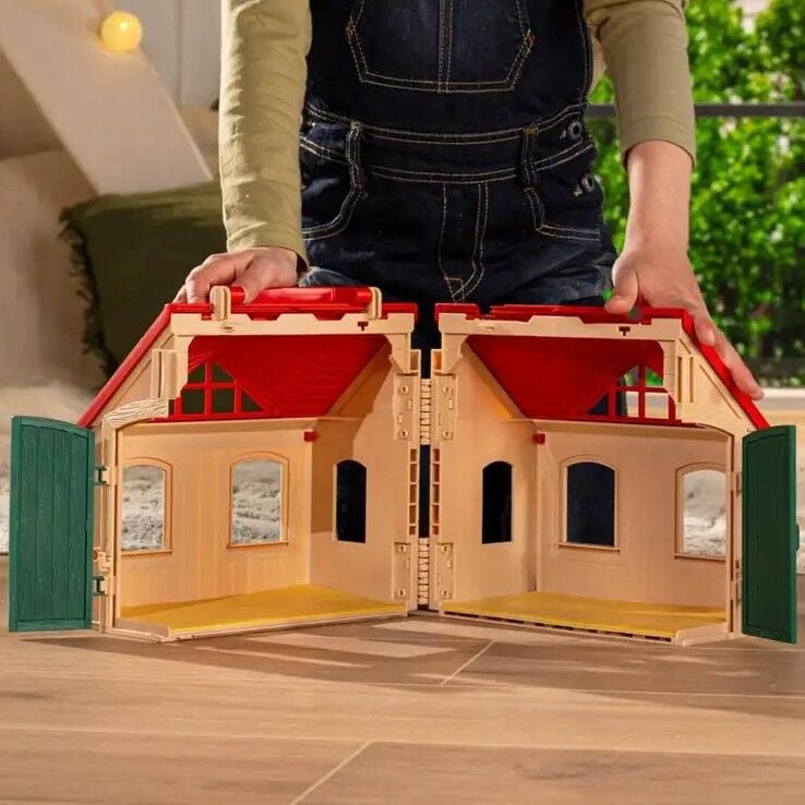 Schleich Farm World Schleich Open Stable Toy