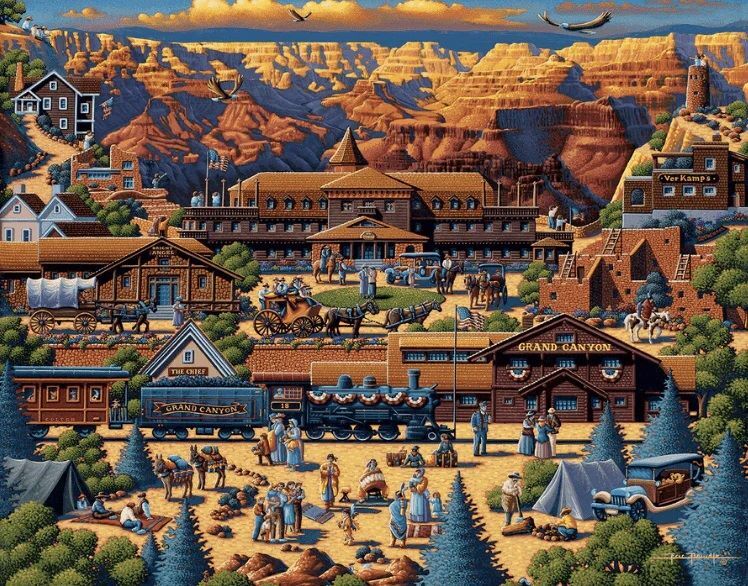Dowdle Grand Canyon National Park - Arizona Puzzle, 500-Pc