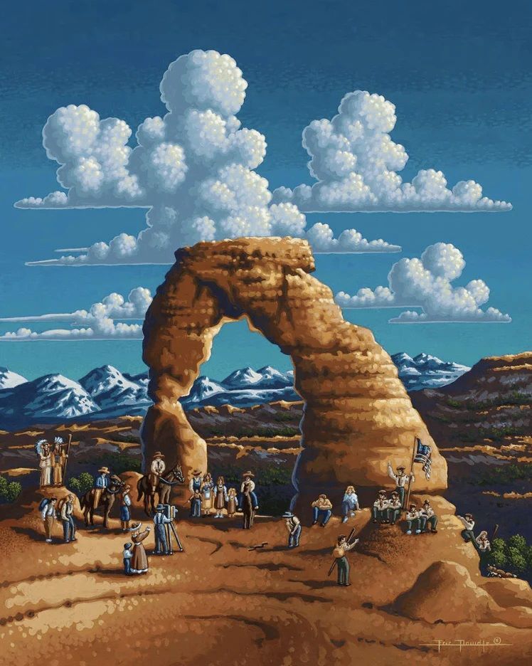 Dowdle Arches National Park, Delicate Arch - Utah Puzzle, 500-Pc