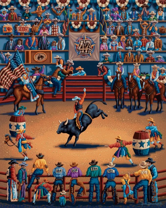 Dowdle Rodeo Days Puzzle, 100-Pc