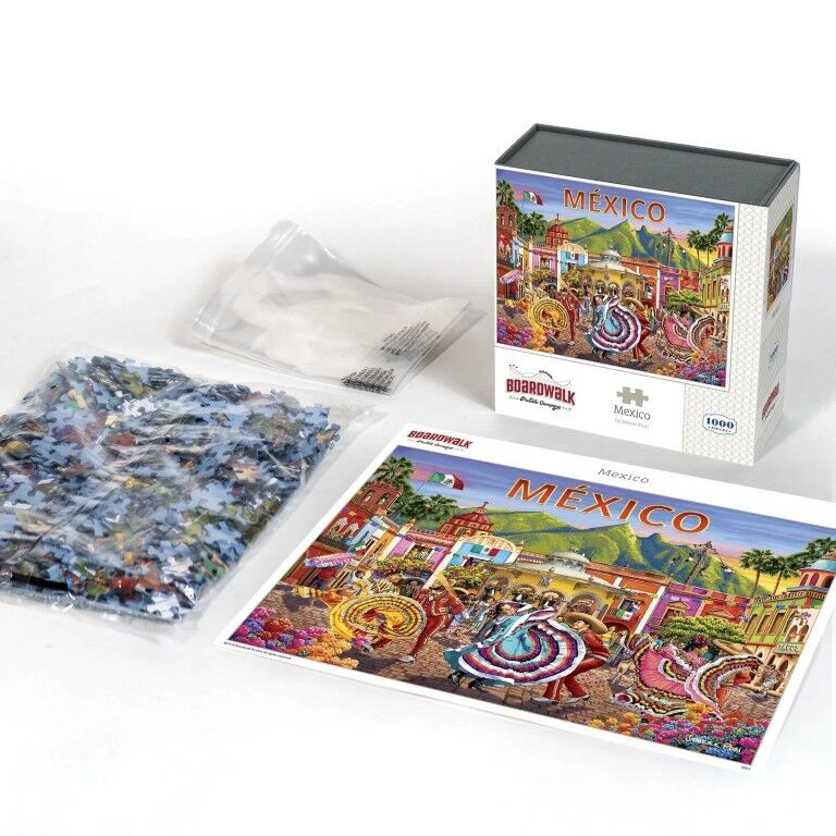 Boardwalk Puzzle Company Mexico Puzzle, 1000-Pc