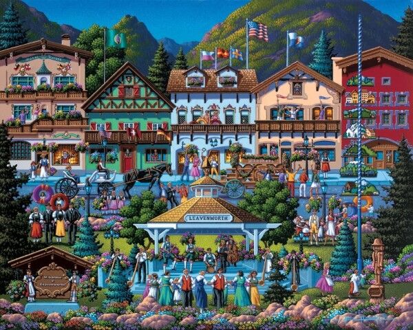 Dowdle Leavenworth Puzzle, 500-Pc