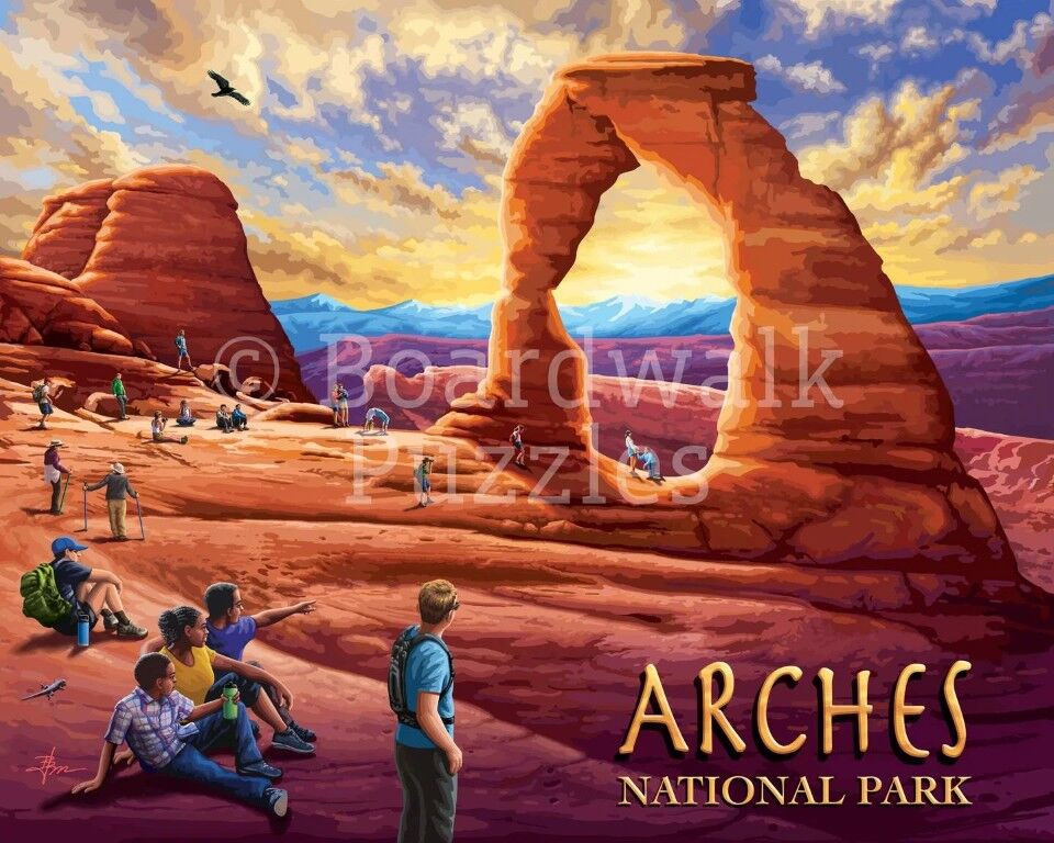 Boardwalk Puzzle Company Arches National Park Puzzle, 500-Pc