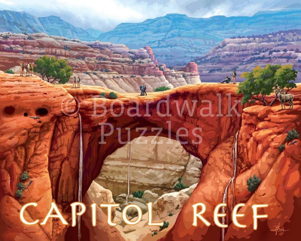 Boardwalk Capitol Reef National Park Puzzle, 500-Pc