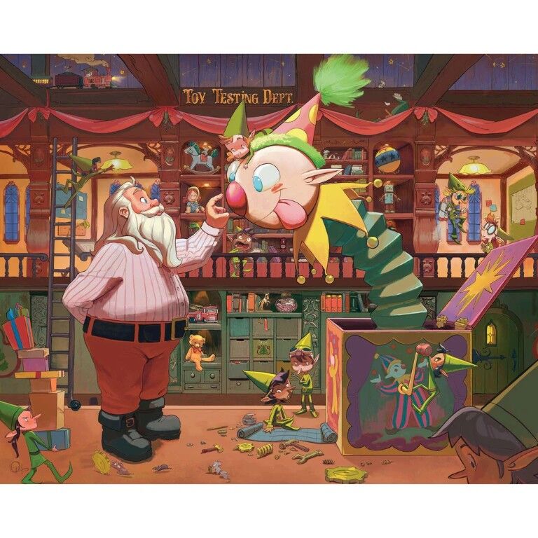 Boardwalk Puzzle Company Toy Testing Dept. Puzzle, 500-Pc