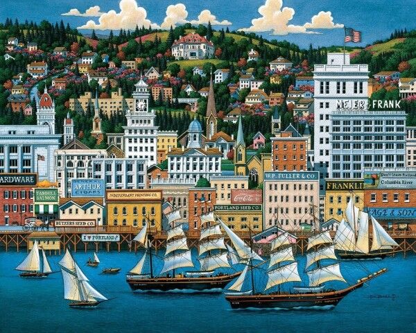 Dowdle Portland Puzzle, 500-Pc