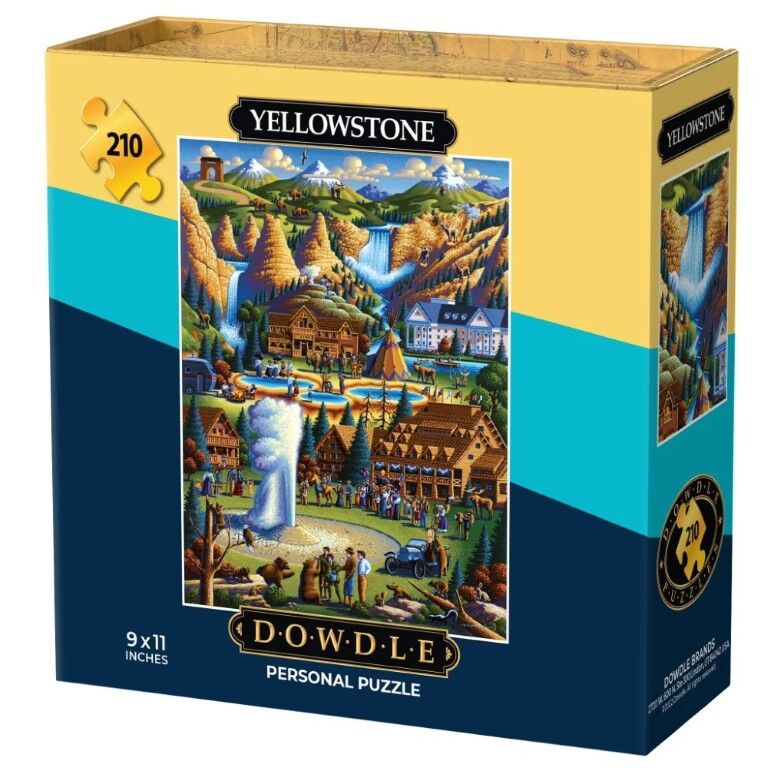 Dowdle Yellowstone National Park Personal Puzzle, 210-Pc