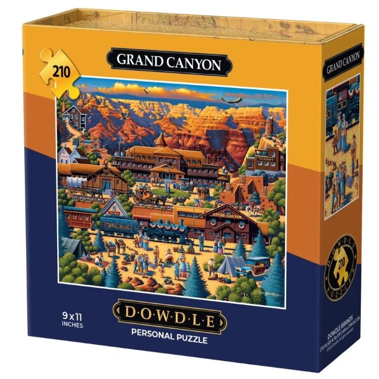 Dowdle Grand Canyon Personal Puzzle, 210-Pc