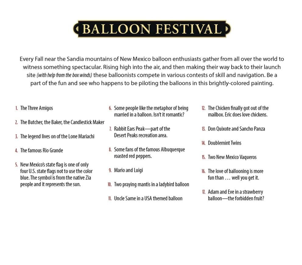 Dowdle Balloon Festival Puzzle, 210-Pc