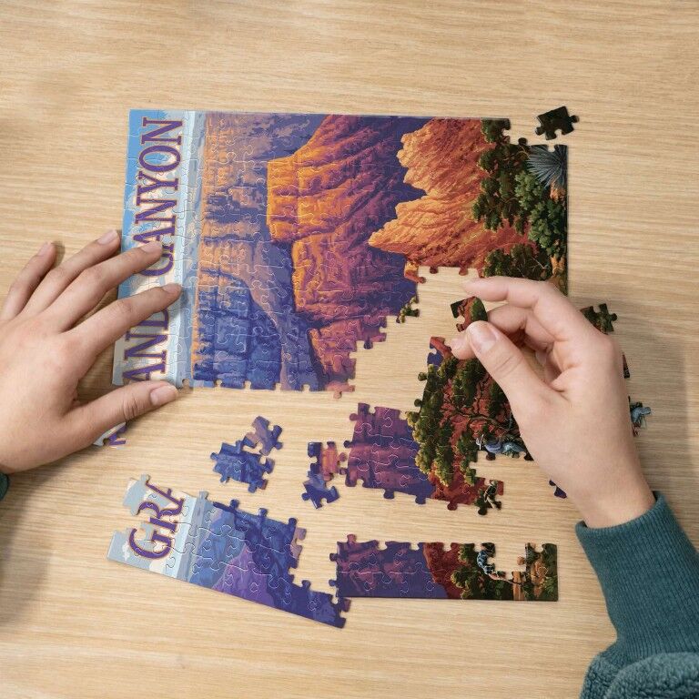 Boardwalk Puzzle Company Grand Canyon Personal Puzzle, 210-Pc