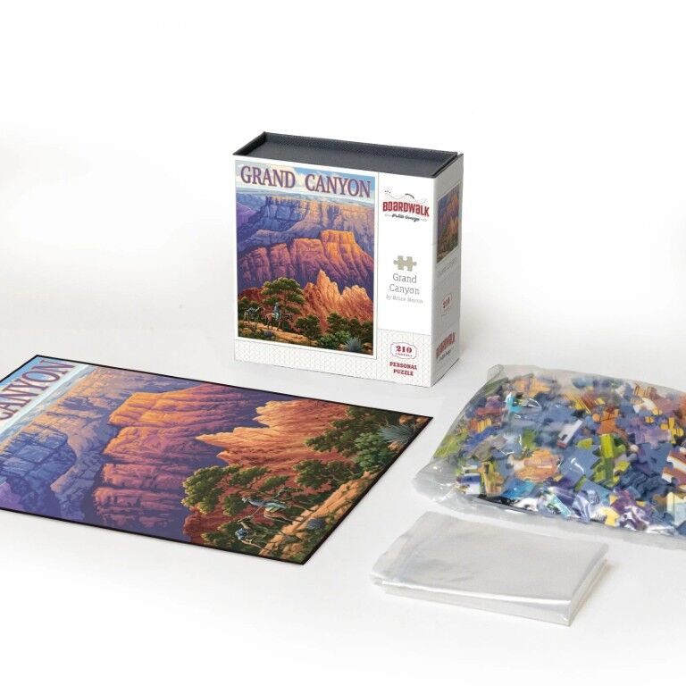 Boardwalk Puzzle Company Grand Canyon Personal Puzzle, 210-Pc