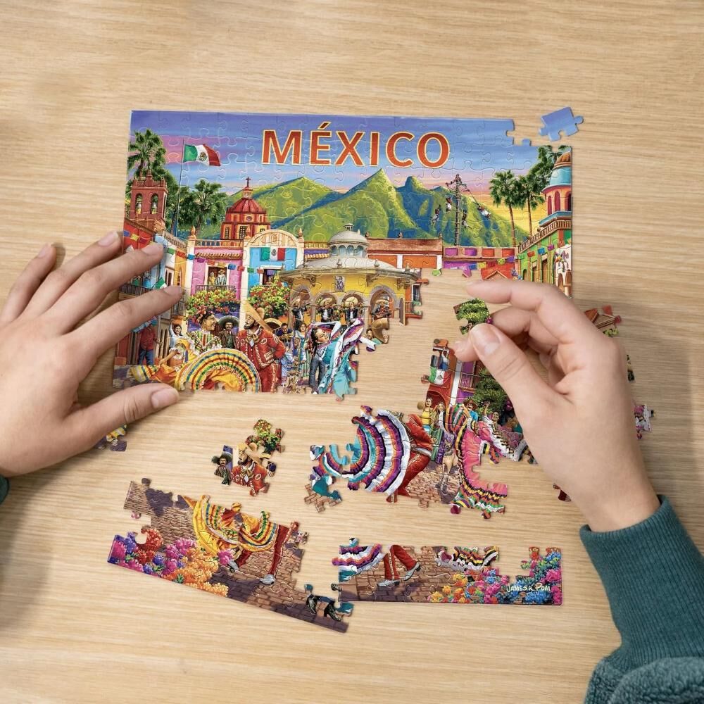 Boardwalk Mexico Personal Puzzle, 210-Pc