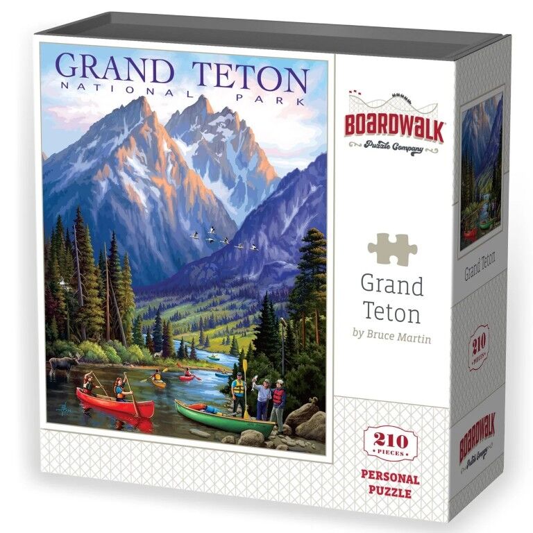 Boardwalk Grand Teton Personal Puzzle, 210-Pc