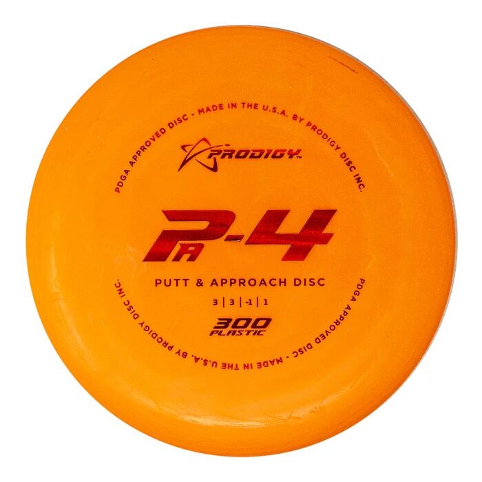 Prodigy Disc PA-4 300 Plastic Putt & Approach Assorted Colors, 159-g