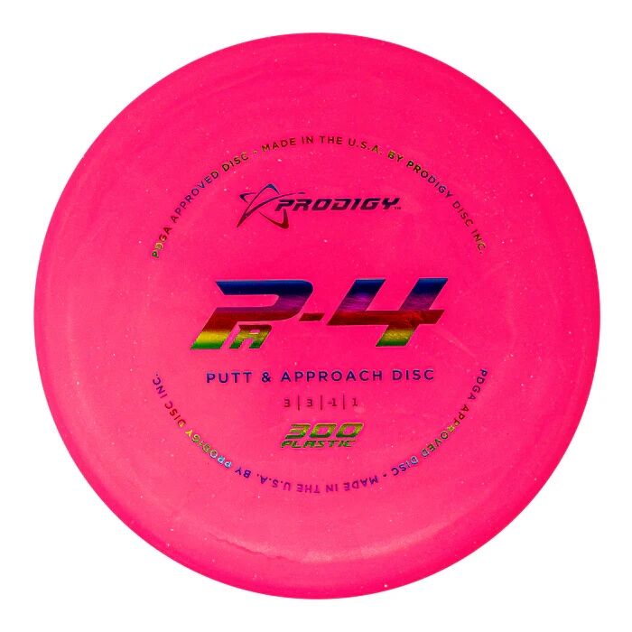 Prodigy Disc PA-4 300 Plastic Putt & Approach Assorted Colors, 159-g