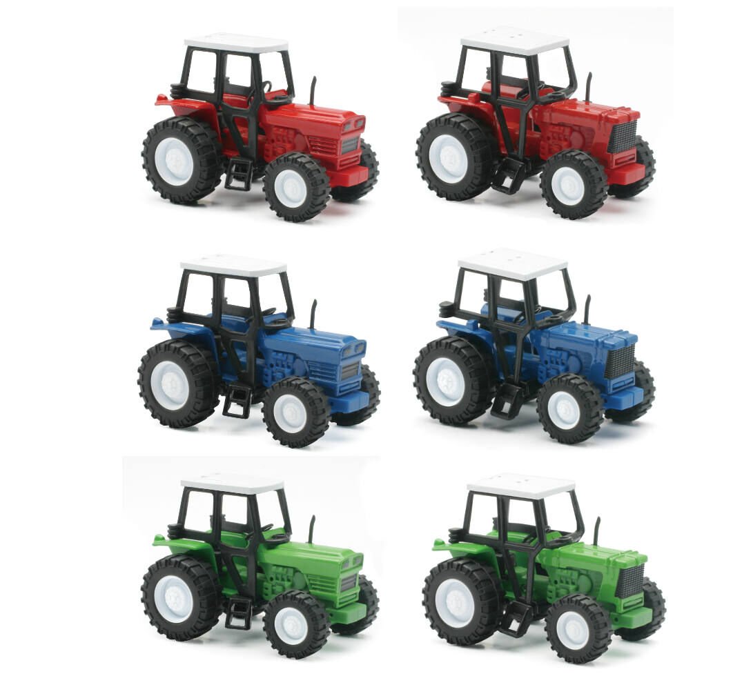 New Ray Die Cast Farm Tractor Toy Set (Assorted)