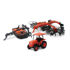 New Ray Kubota Farm Tractor with Rake & Disc Mower Toy Set