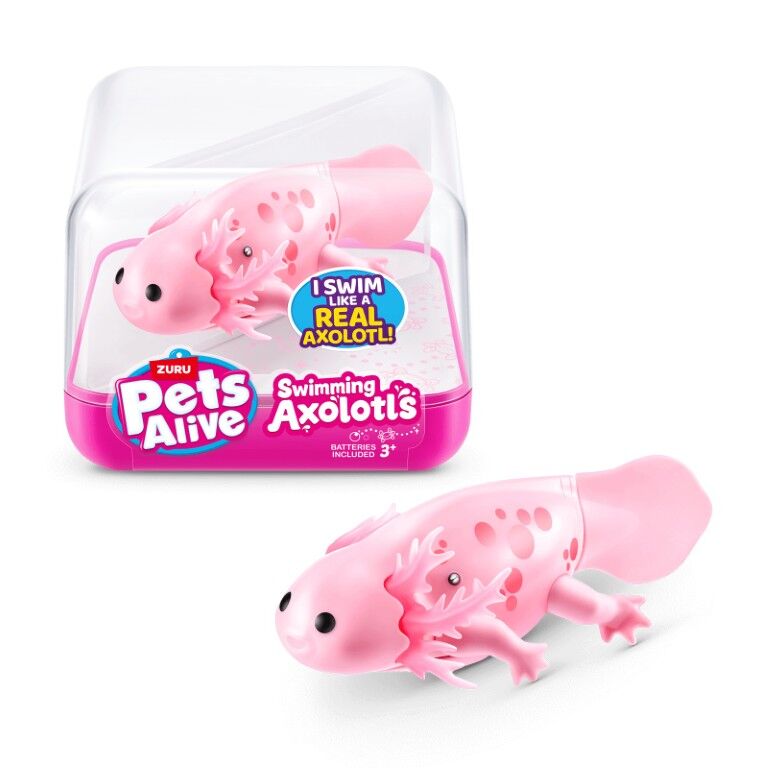 Zuru Pets Alive Swimming Axolotl Assorted Colors