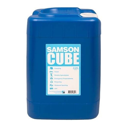 Samson Cube Water Jug with Vent - 6 gal