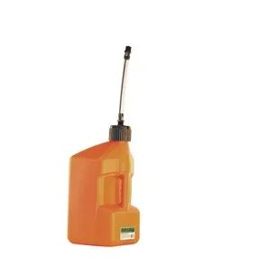 Tricorbraun Orange HDPE Plastic Gasoline Tuff Jug With Cap And Spout, 5-Gal