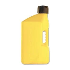 Tricorbraun Yellow HDPE Plastic Gasoline Tuff Jug With Cap And Spout, 5-Gal
