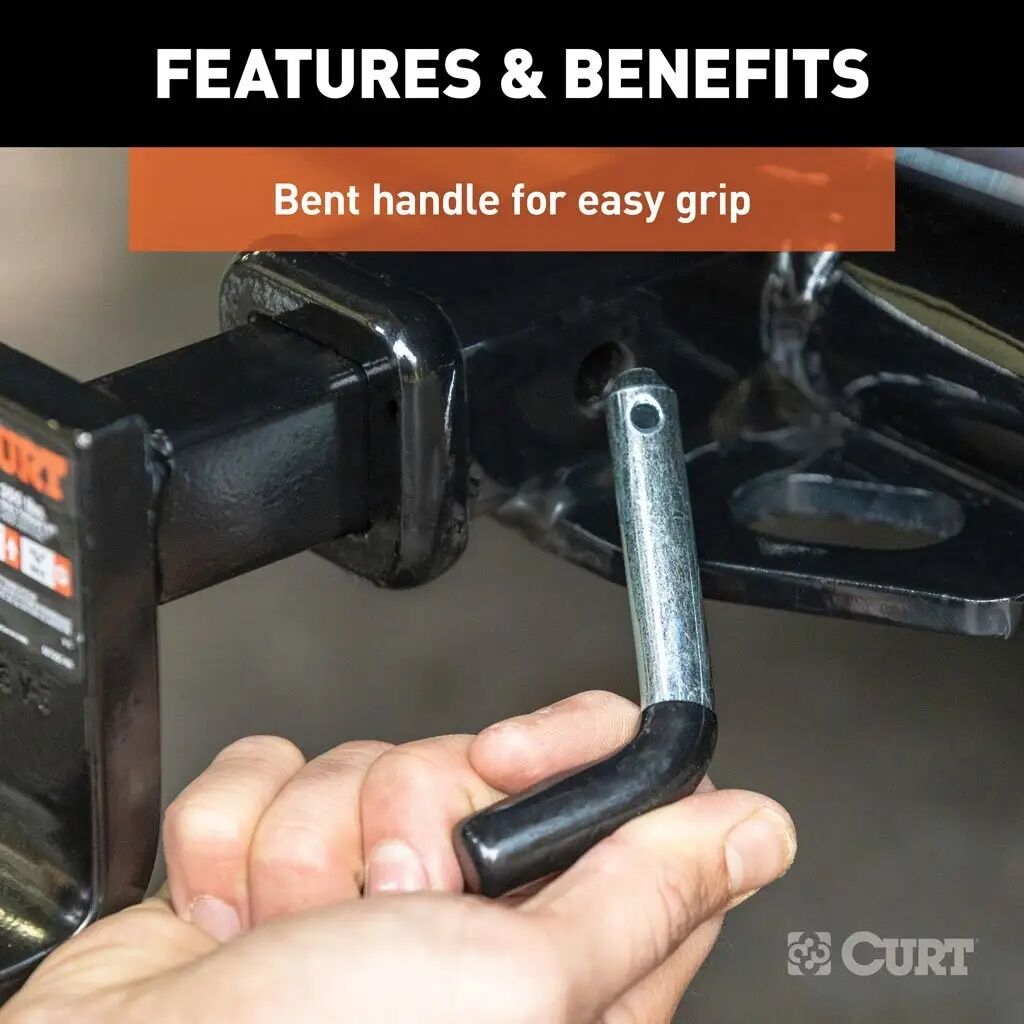 Curt Manufacturing 1/2-In Hitch Pin, 1 1/4-In Receiver