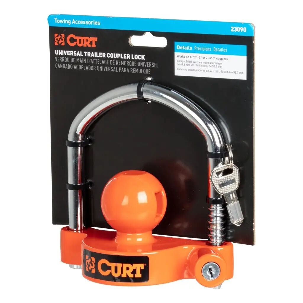 Curt Universal Trailer Couple Lock #23090